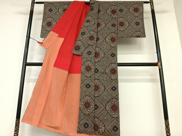 平和屋着物○本場大島紬 龍郷絣 正絹 逸品 AAAY0108zg - メルカリ 