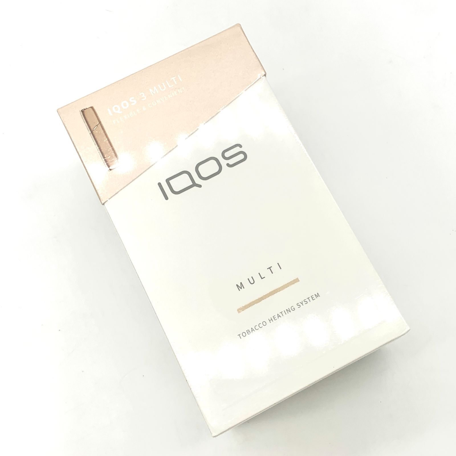 iQOS 3 アイコス 3 ブリリアントゴールド マルチ 登録解除済 中古 iQOS アイコス3 マルチ iQOS アイコス3 マルチ ブリリアントゴールド