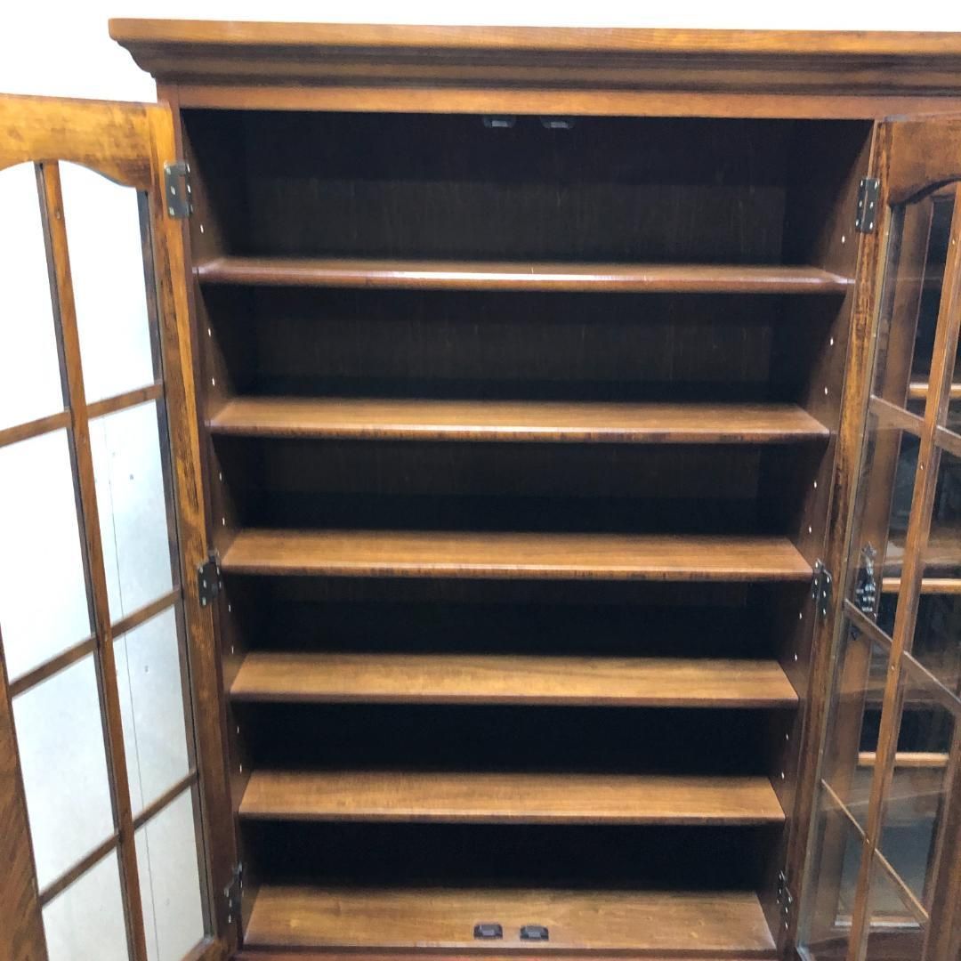 古家具】カリモク家具 コロニアル ヴィンテージ 食器棚 キッチン