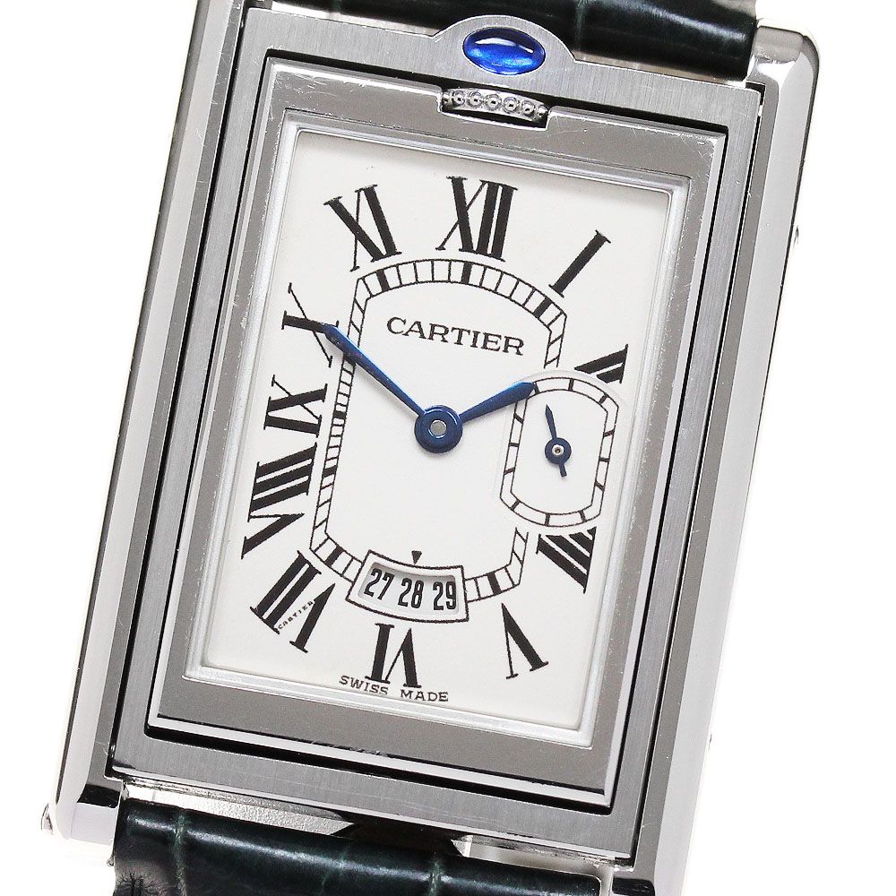 カルティエ CARTIER W1016055 タンクバスキュラントXL クォーツ レディース_862218