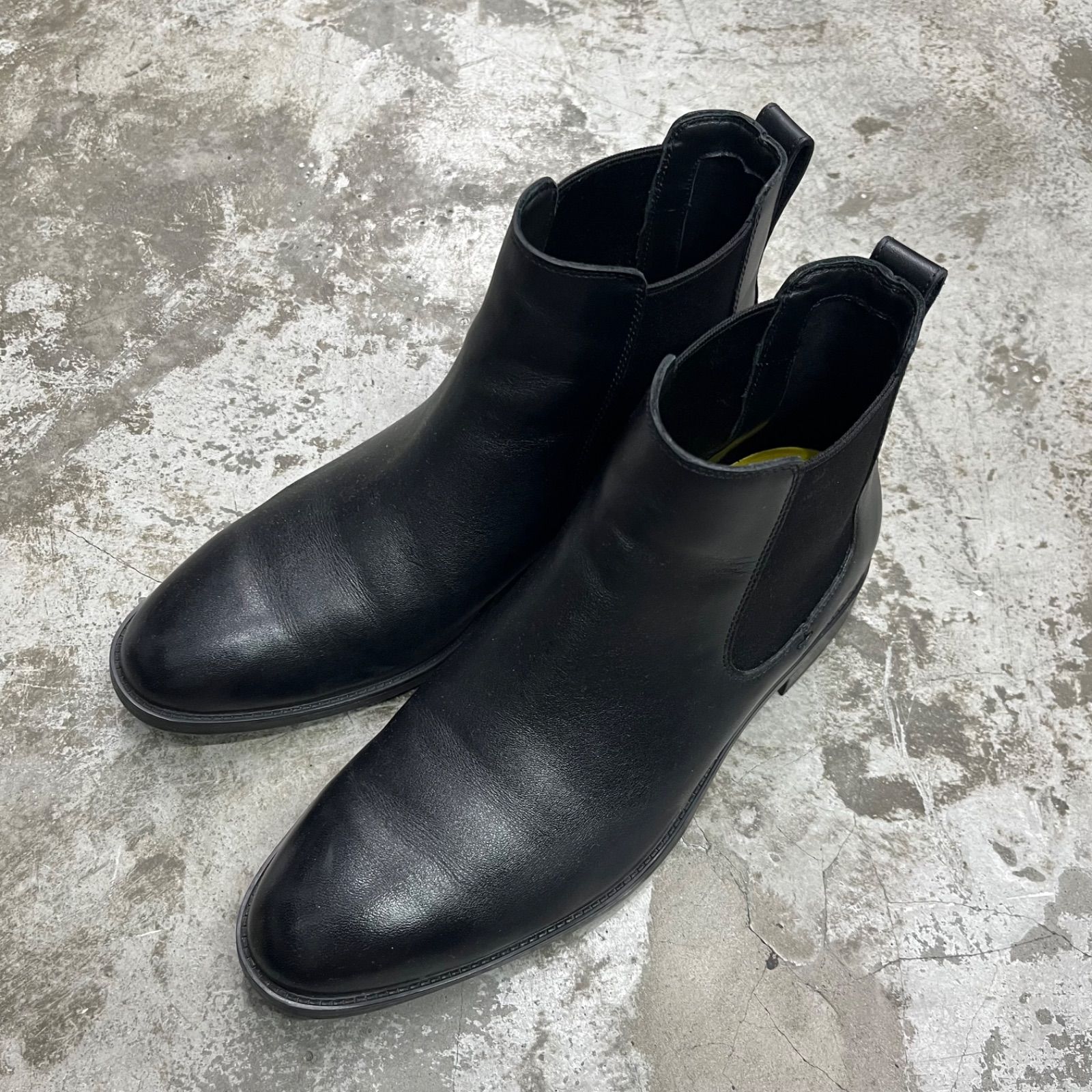 COLE HAAN サイドゴア レザー ブーツ C38726 コールハーン 8M 95957A1 