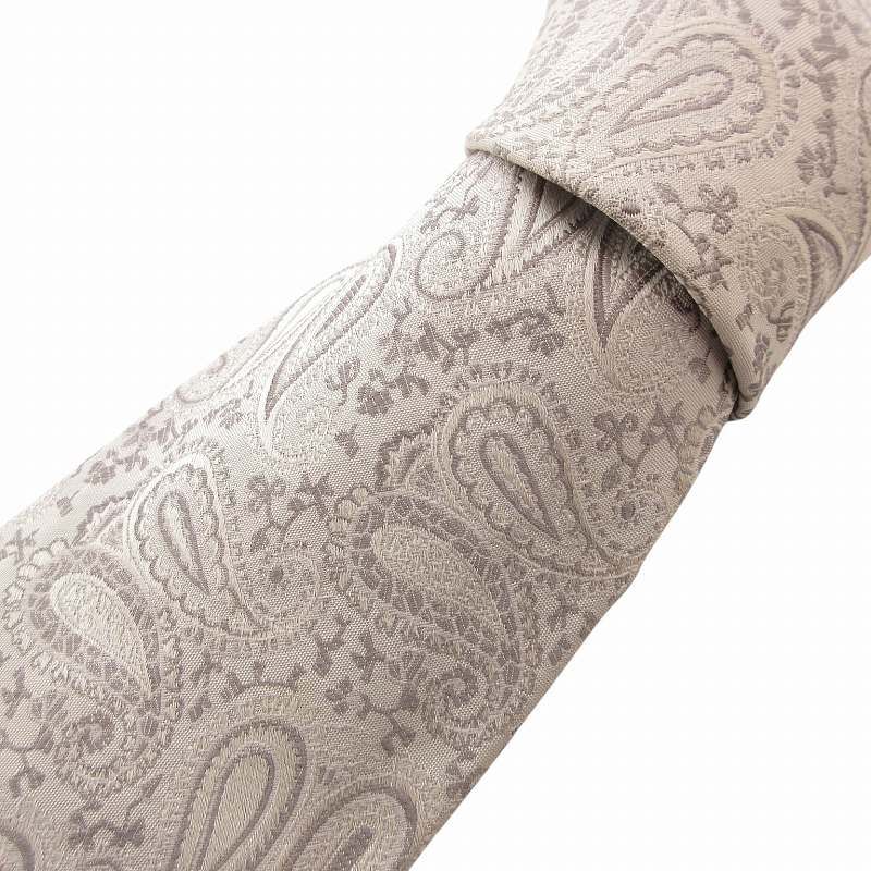 美品 THOM BROWNE ニットタイ グレー ネクタイ トムブラウン