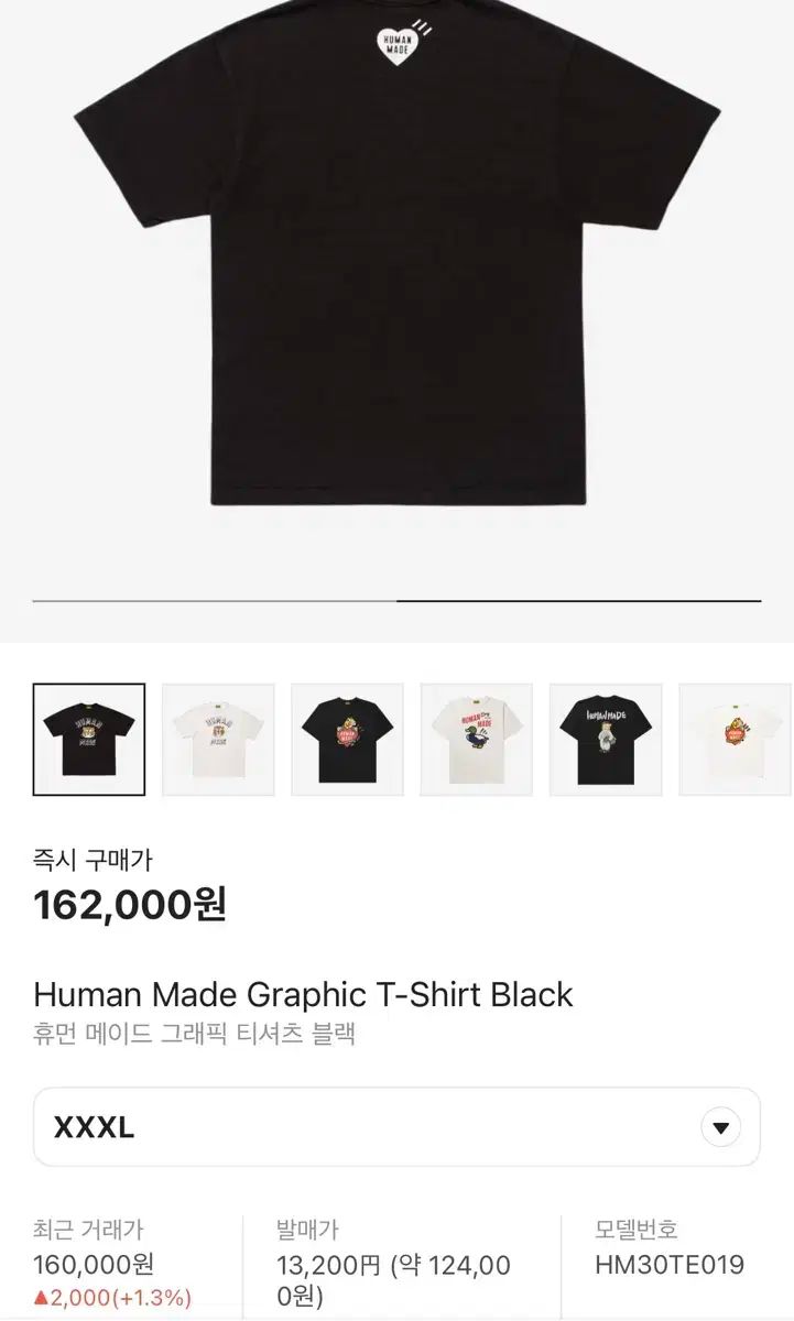 HUMAN MADE トラ グラフィック TシャツLサイズ 送料無料 Lサイズ HUMAN MADE Graphic T-Shirt Black ヒューマン