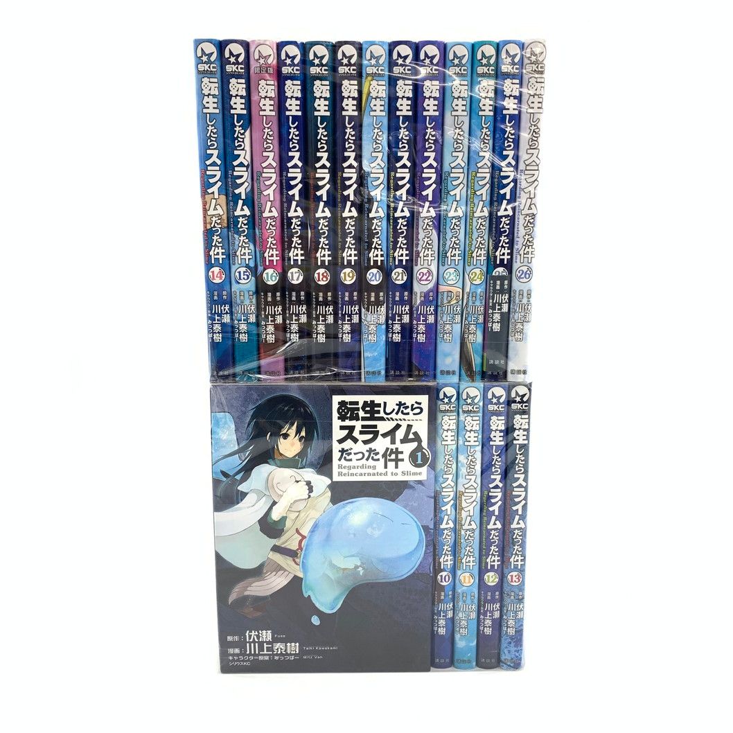中古品】転生したらスライムだった件 1～26巻セット【004-250730