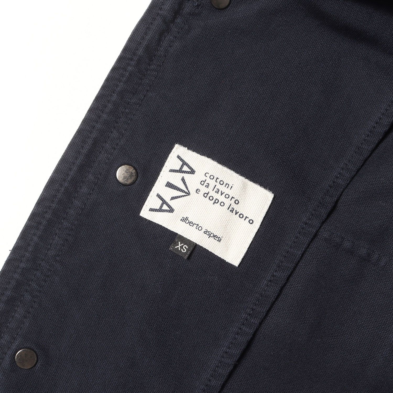 ASPESI アスペジ ジャケット ネイビー 紺 サイズ:XS | 取り外し可能