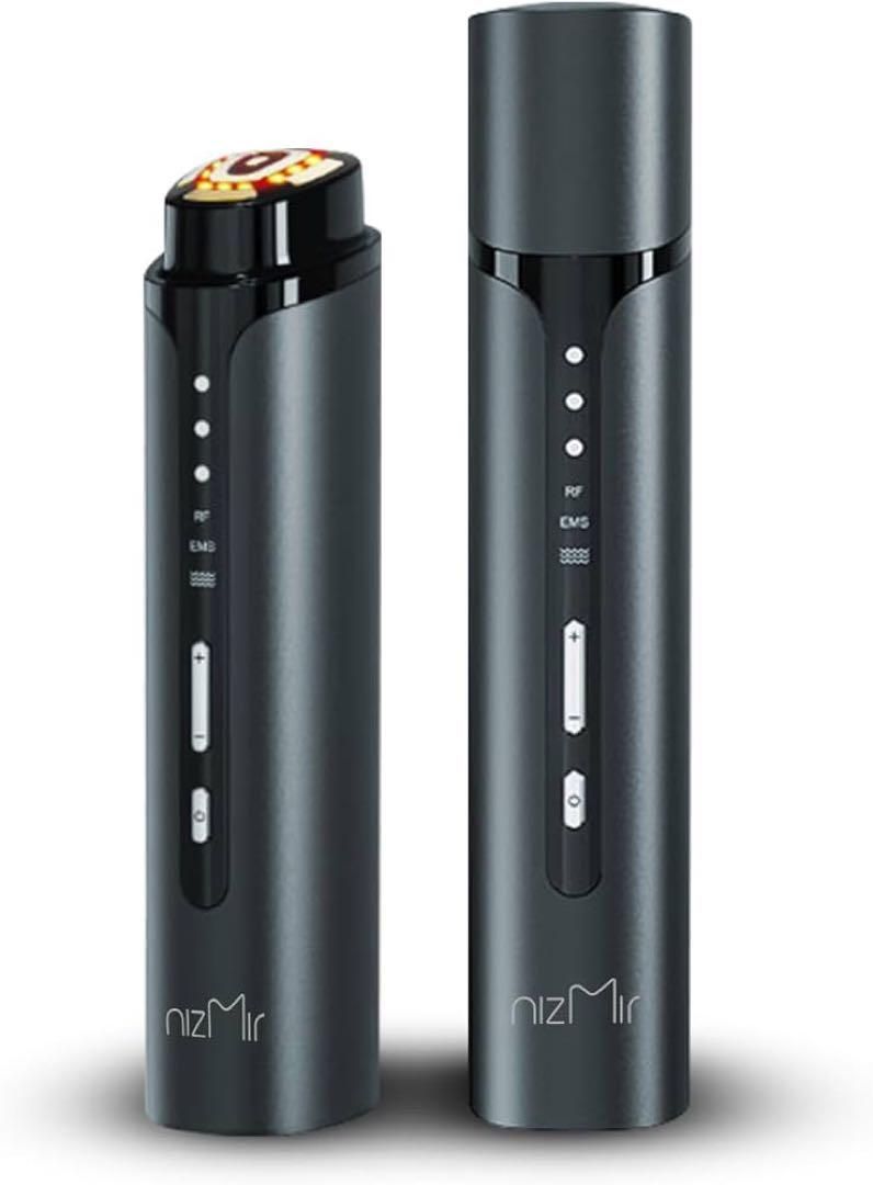 Ni Zmir 美顔器 高周波美顔器 最新平型電 ヘッド EMS微電流 RF温熱