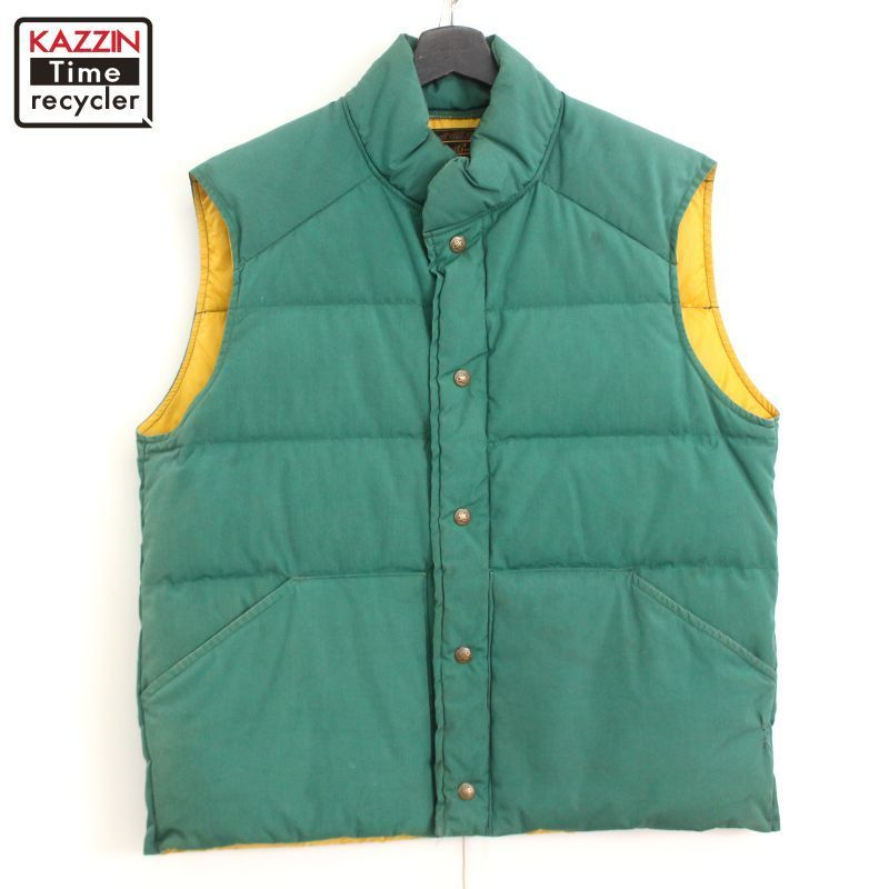 80s vintage Eddie Bauer 黒タグ グースダウン ダウンベスト