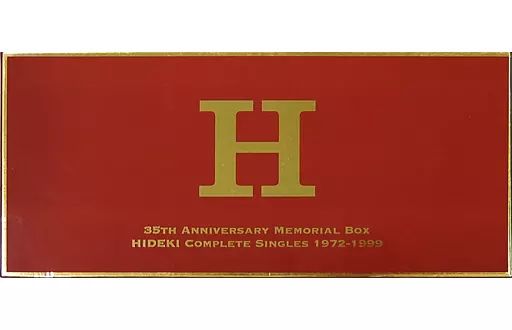 西城秀樹 HIDEKI COMPLETE SINGLES 1972-1999 35th Anniversary