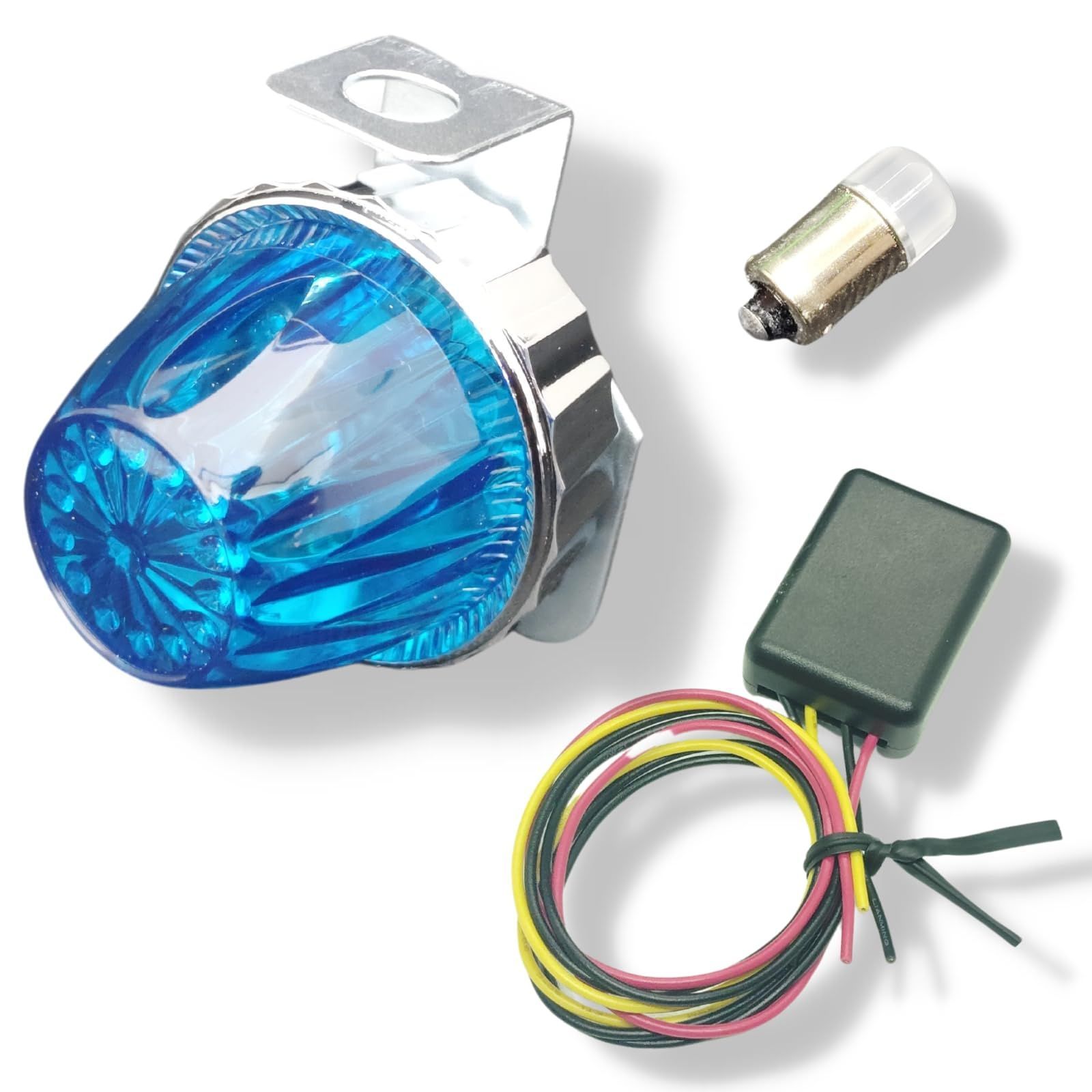 新品 MiHaruTsu ホタルランプ 蛍ランプ LED 爆走ランプ 走り屋 暴走族 旧車 アクセサリー (ブルー)