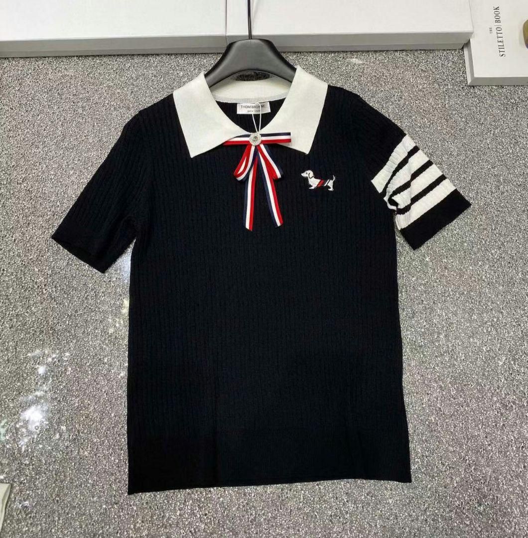 Thom Browne】トム ブラウン 半袖 ニット - メルカリ