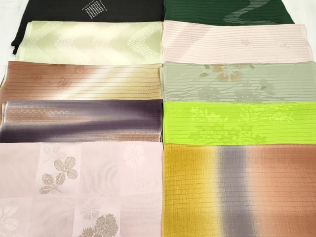 平和屋本店 夏物 和装小物 帯揚げ10枚 DZAA10717kh5