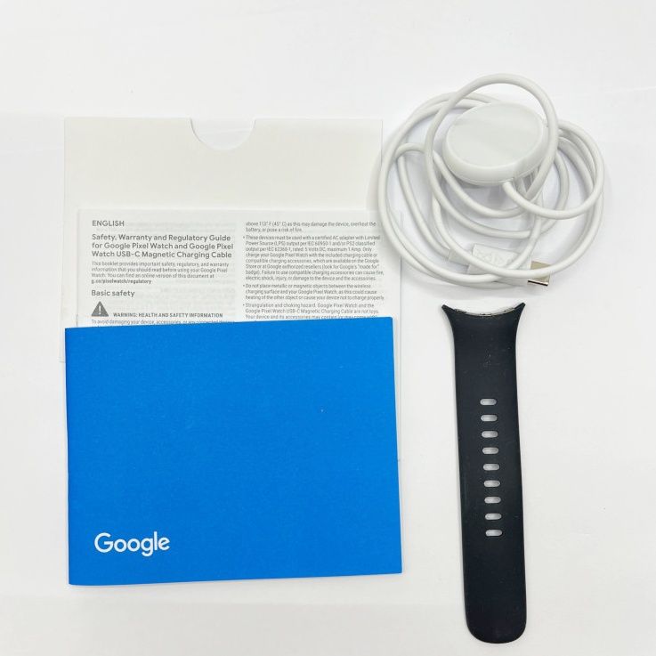 ◆◆Google グーグル Pixel Watch スマートウォッチ 2023年製 GA03119-TW ブラック