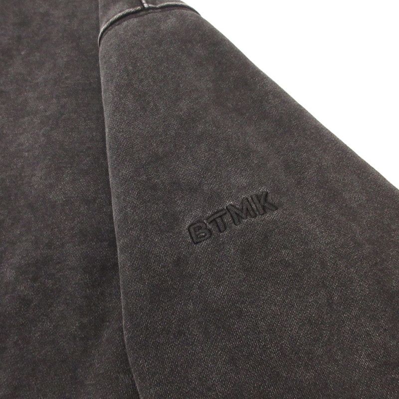 BTMK CREWNECK SWEAT washed XS211 新品Mサイズ BTMK CREWNECK SWEAT washed XS211
