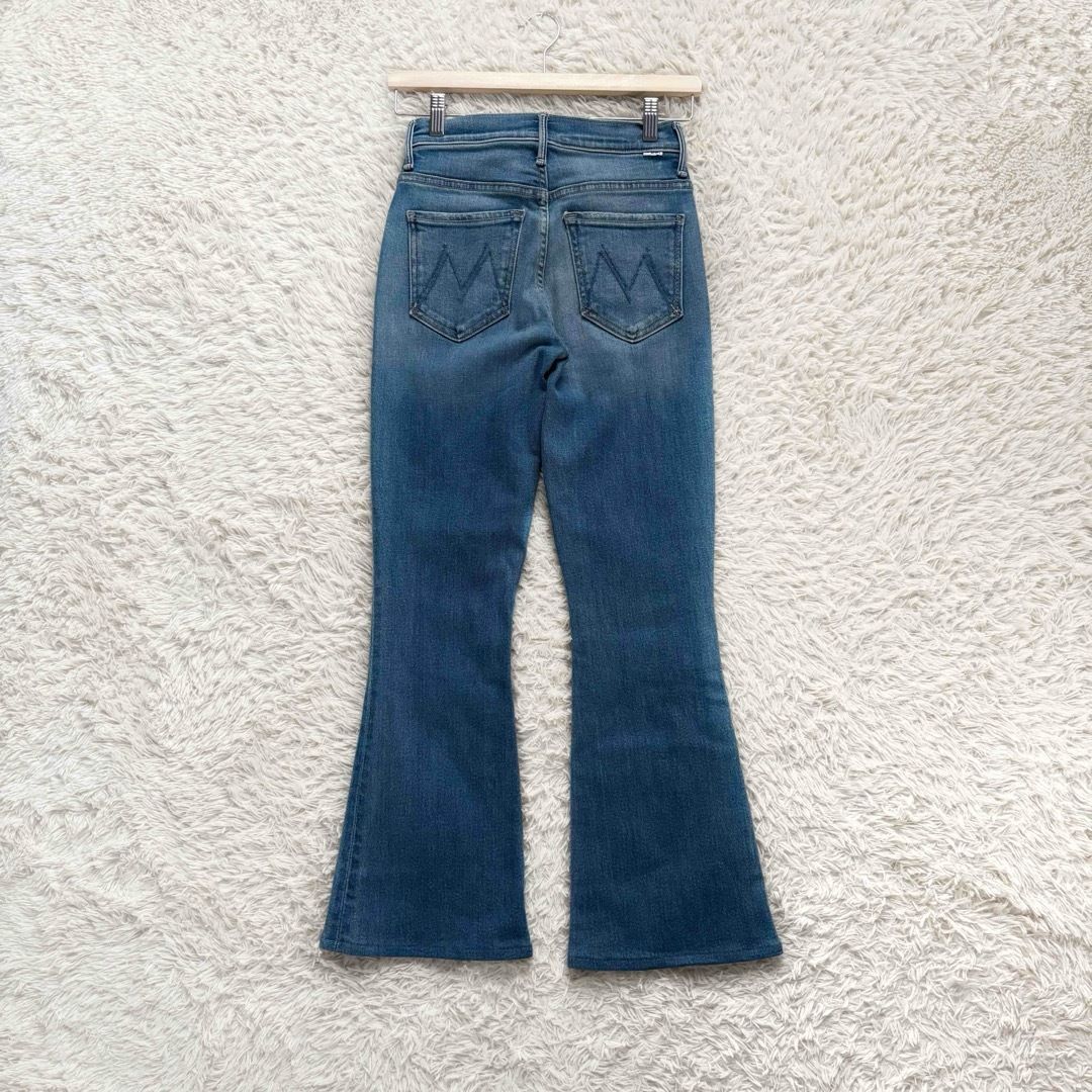 MOTHER マザー デニムパンツ フ ブーツカット ジーンズ 23サイズ ブルー WWW_MORNINGWALKER_COM