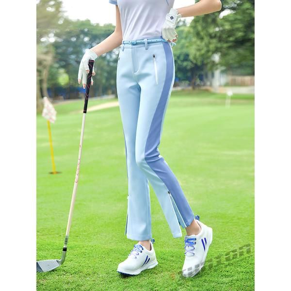 ゴルフウェア レディース ロングパンツ ゴルフ 大きいサイズ