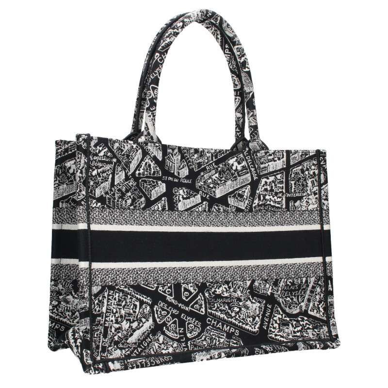 ディオール BOOK TOTE/ブックトート Plan de Paris エンブロイダリー  