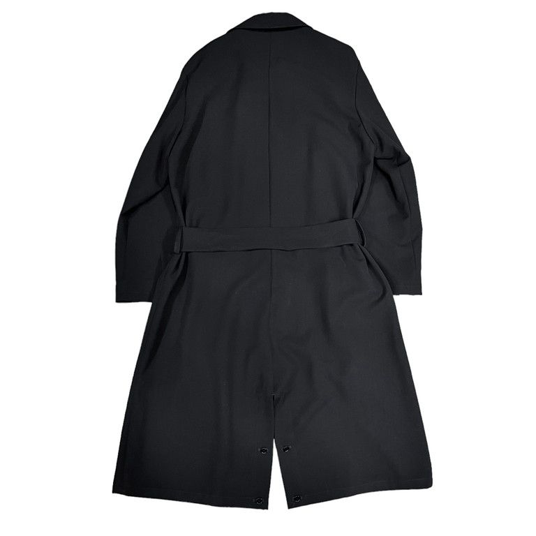 LIMI feu 11AW ウールギャバジンロングコート Yohji Yamamoto