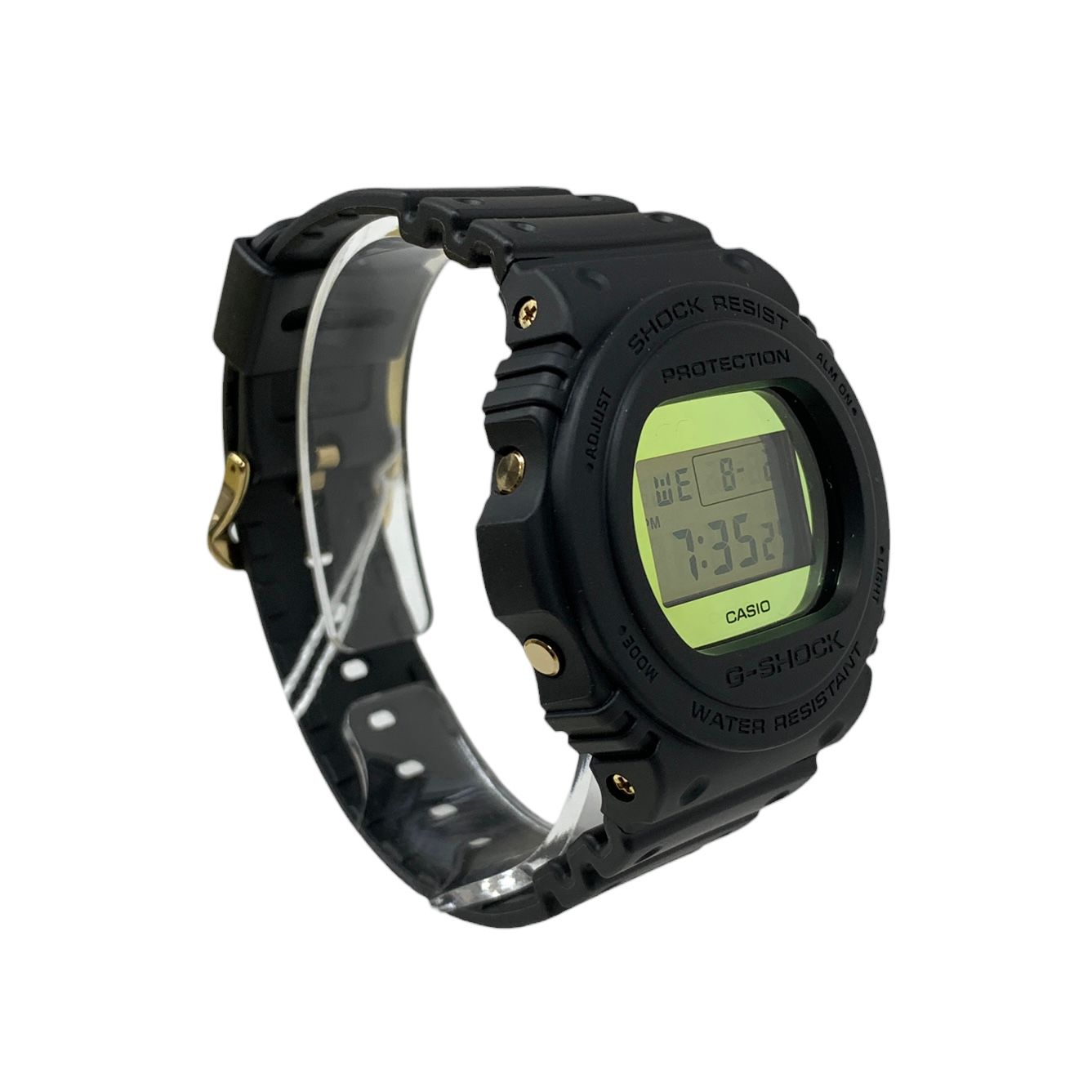 CASIO (カシオ) G-SHOCK Gショック メタリック ミラーフェイス デジタル腕時計 クォーツ 35周年 復刻  DW-5700BBMB-1DR ブラック ゴールド メンズ/025 - メルカリ