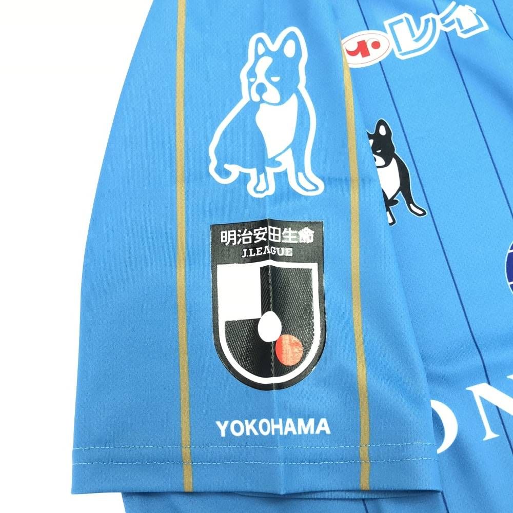 未使用 claudio pandiani クラウディオパンディアーニ 横浜FC 2021 ホーム 半袖レプリカユニフォーム M ポリエステル Jリーグ サッカージャンキー スポーツ メンズ HU1272A83 未使用 claudio pandiani クラウディオパンディアーニ 横浜FC