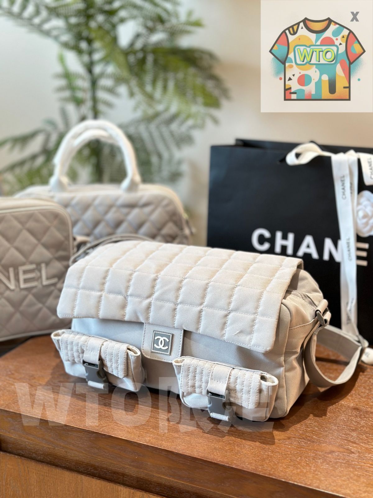 今日WTO】Chanel Vintage Gym Bag シャネル ヴィンテージ ジム