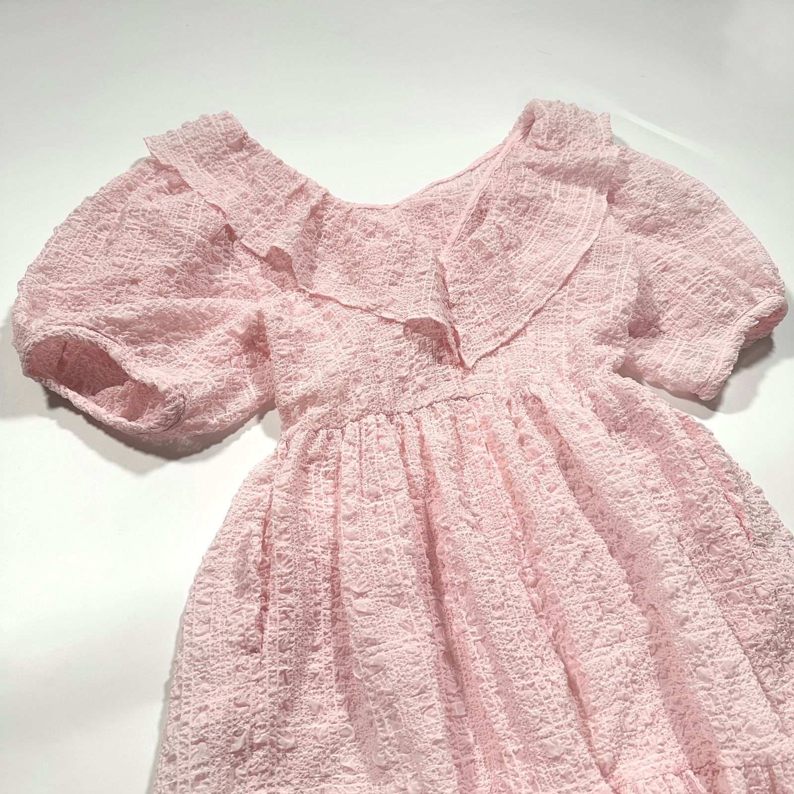 超 HONEY MI HONEY ハニーミーハニー ワンピース organdie puff sleeveone-piece オーガンジー パフスリーブ Free WWW_WOWDIGSITE_COM