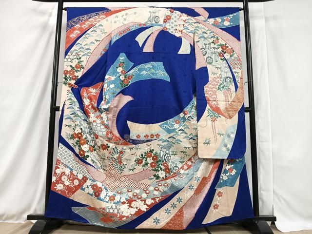 平和屋着物○豪華振袖 色無地 金色 正絹 逸品 AAAZ7567zg 2025年最新