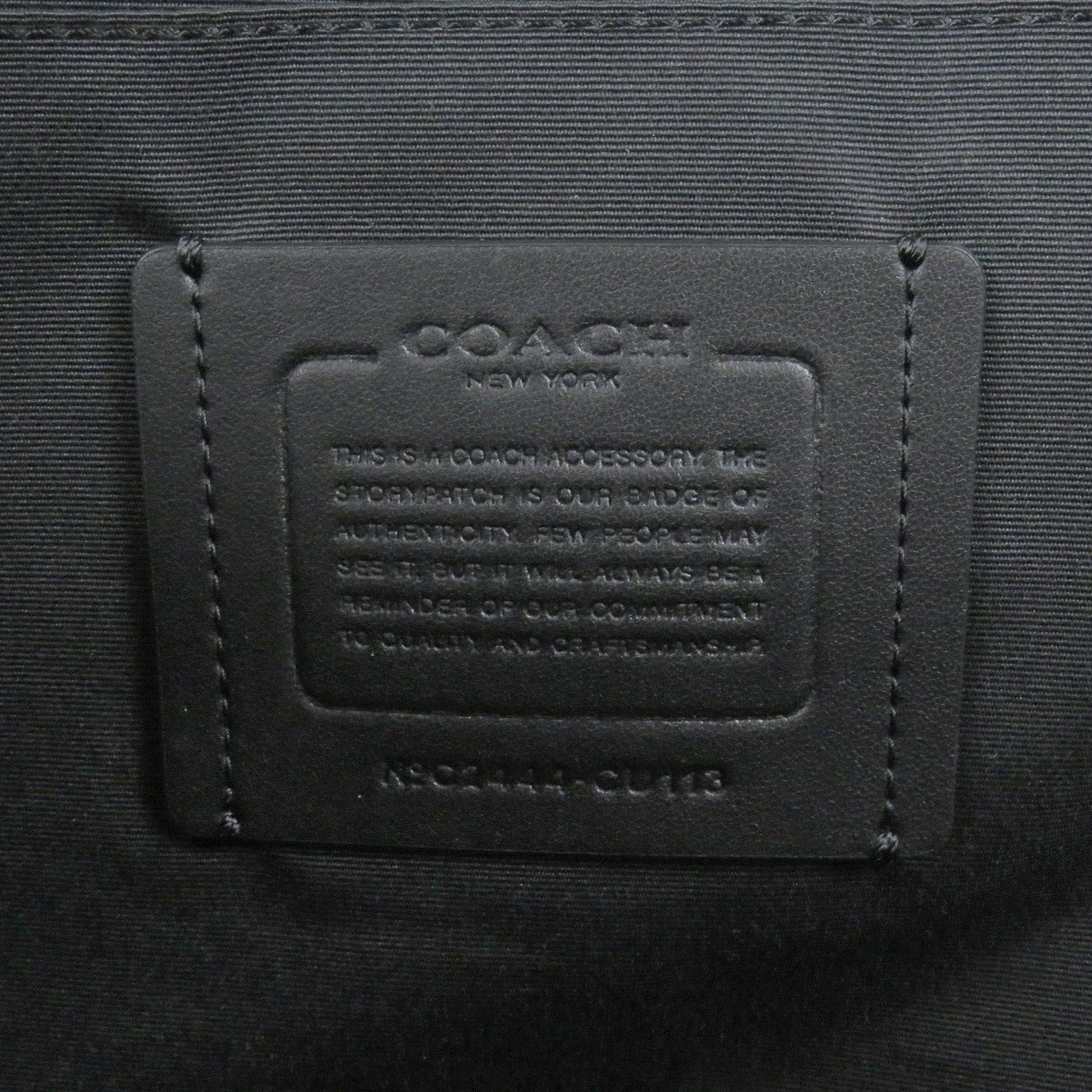 極美品□COACH コーチ CU113 イーサン ポートフォリオ・シグネチャー 