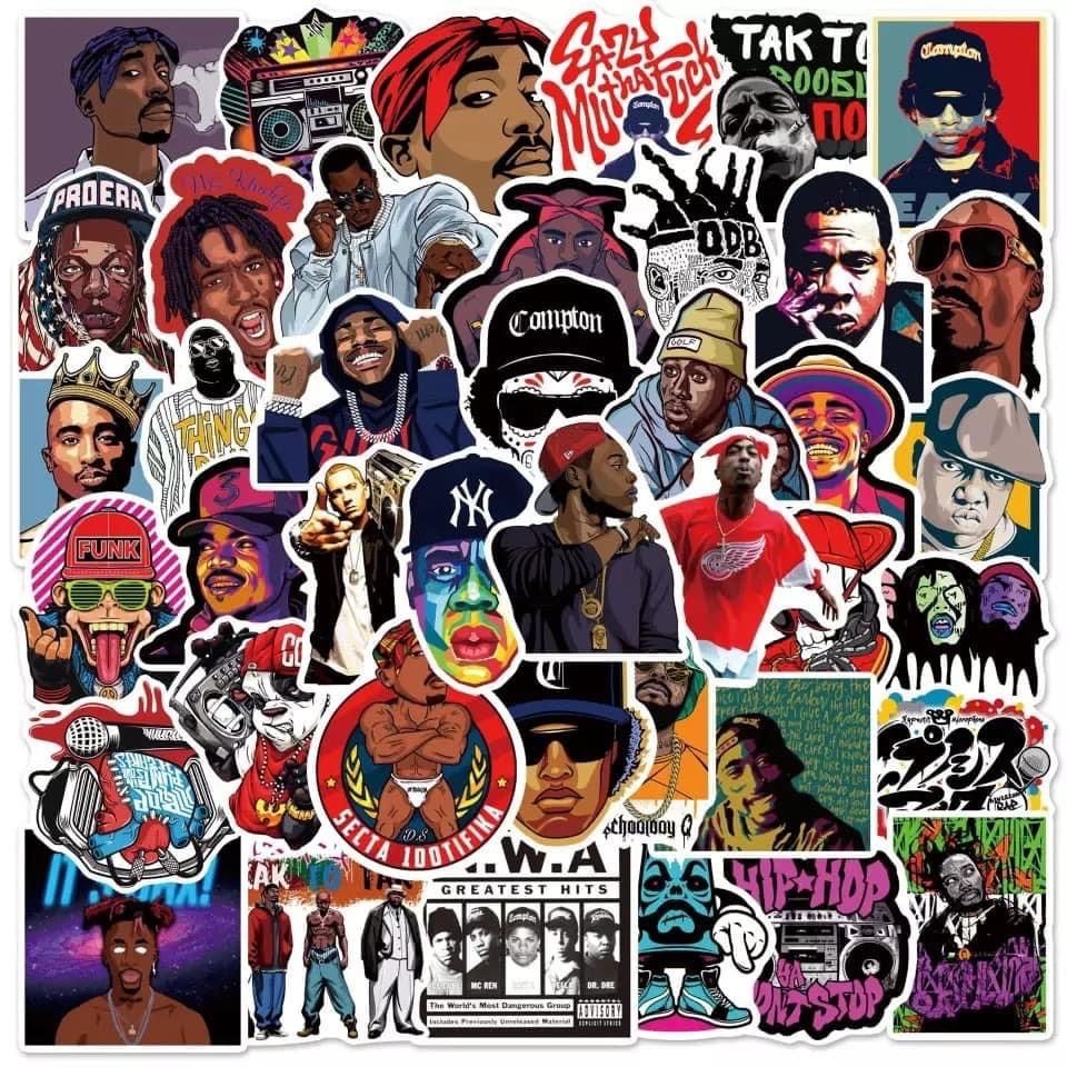 Nas One Love HIPHOP 非売品 ラージサイズステッカー