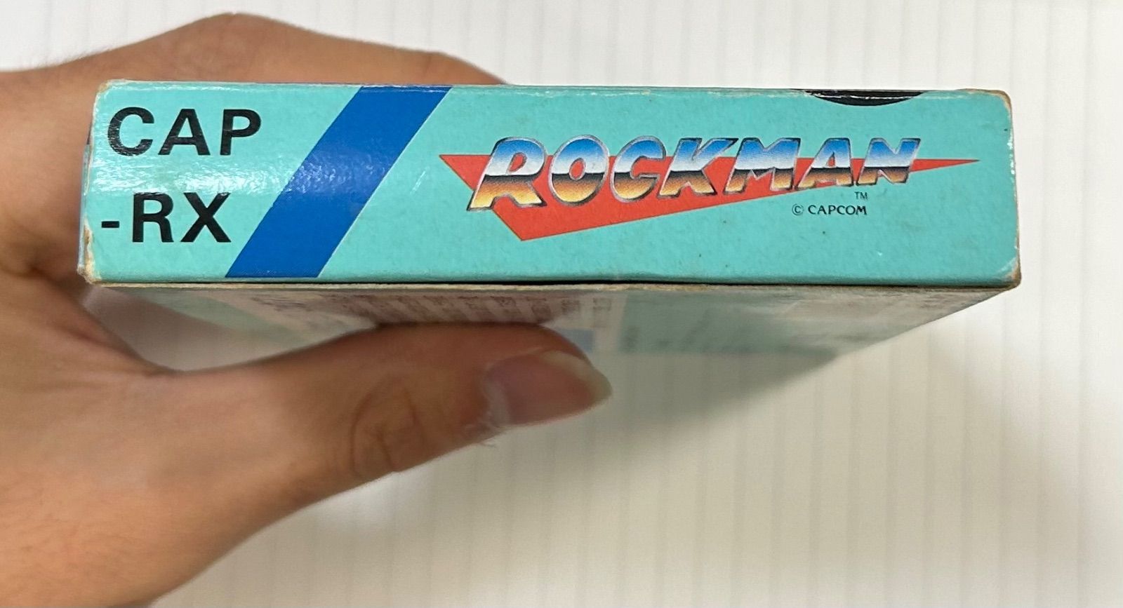 ロックマン 初代 ファミコン ソフト ROCKMAN CAPCOM - メルカリ