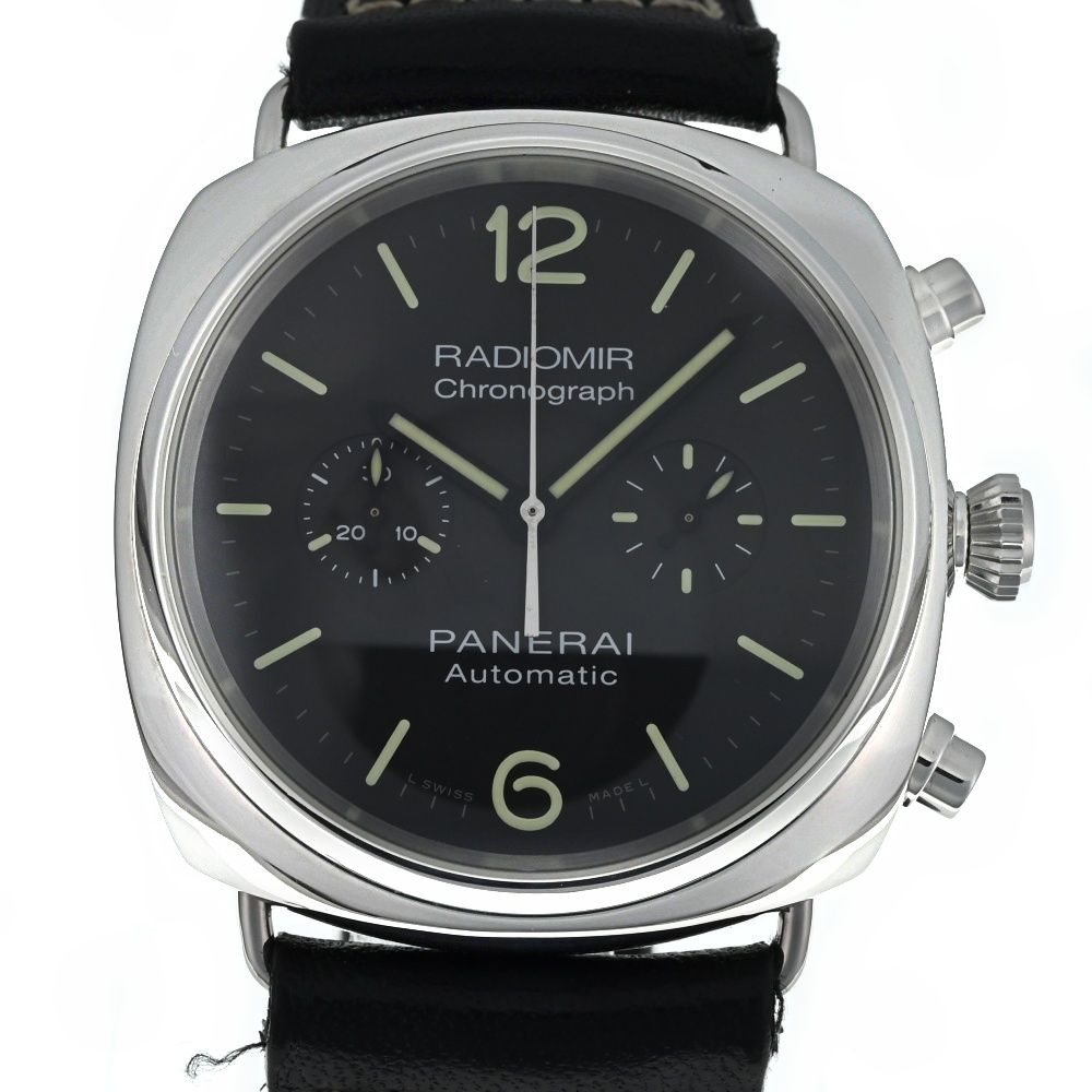 パネライ PANERAI PAM00369 ラジオミール  クロノグラフ 自動巻き メンズ美品 L#134224