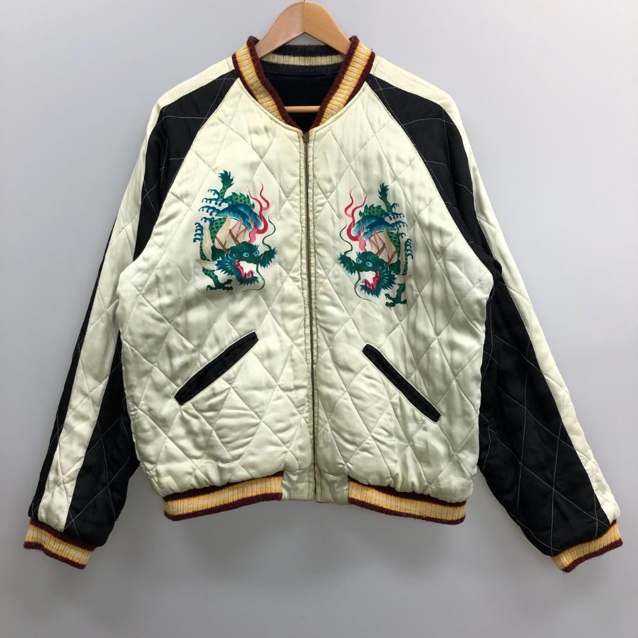 ★専用東洋 スカジャン XL リバーシブル ヴィンテージ 復刻 ドクロ　虎 希少 ☆専用東洋 スカジャン XL リバーシブル ヴィンテージ 復刻