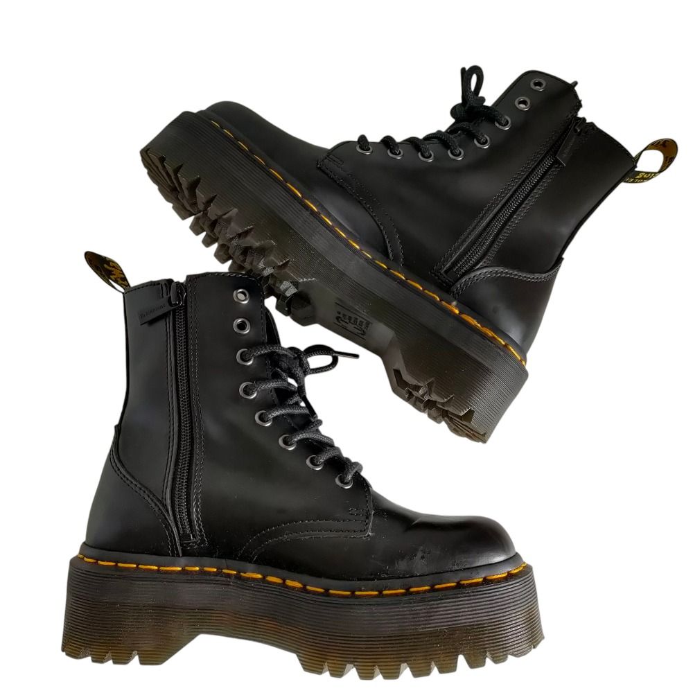 ⭐️極美品⭐️　Dr.Martens JADON レザーブーツ　UK4 ブラック Yahoo!オークション - 【極美品】Dr.Martens/ドクターマーチン