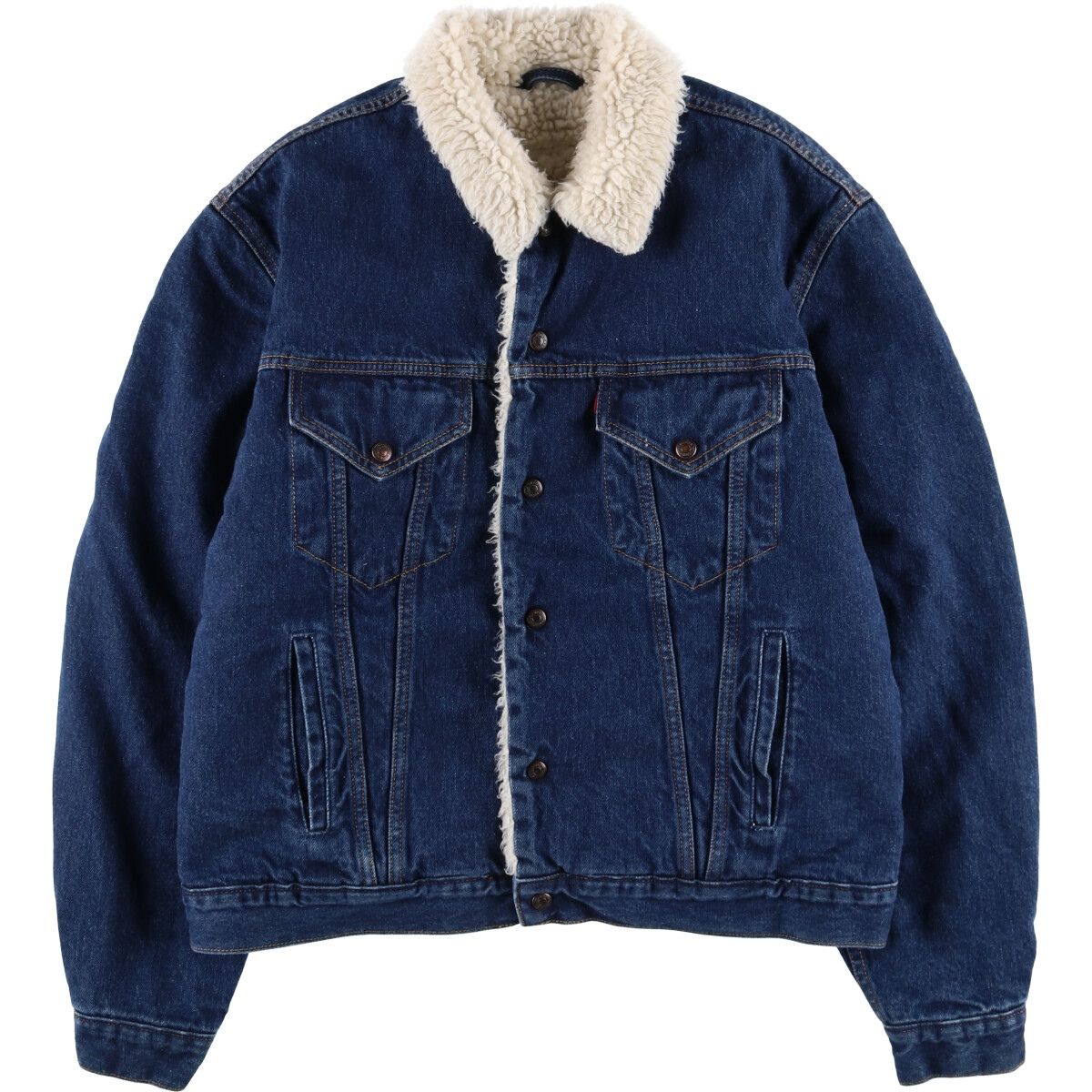 古着 90年代 リーバイス Levi s 71500-0219 デニムボアジャケット メンズXL相当 ヴィンテージ|eaa558794