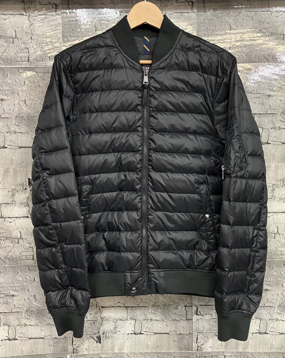 ポロラルフローレン ブラック MA-1ジャケット Sサイズ POLO Ralph Lauren MA-1 Flight Jacket ポロ・ラルフローレン MA