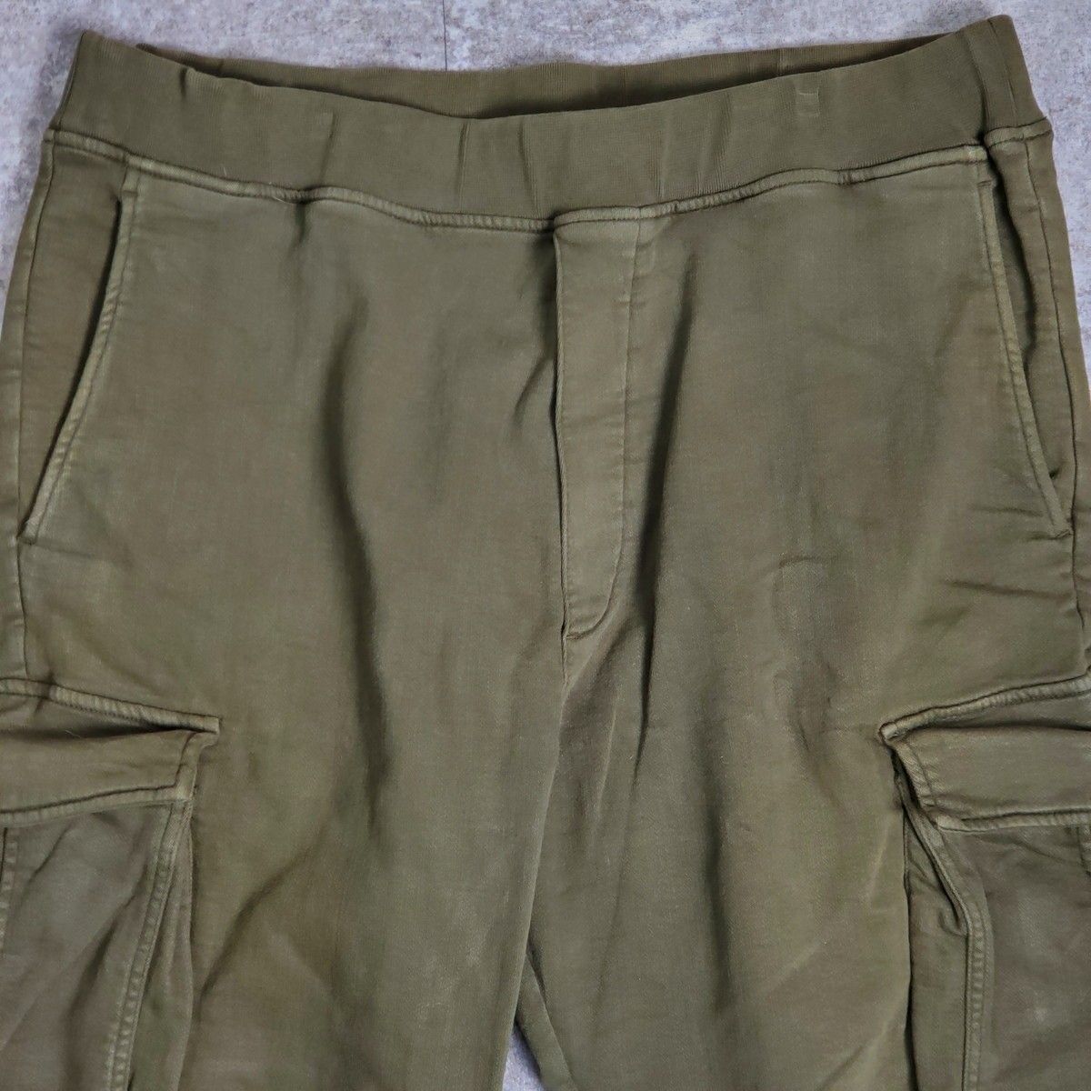 DSQUARED2 ディースクエアード スウェットカーゴパンツ ジョガーパンツ オリーブグリーン S74KB0685 メンズ XL イタリア製