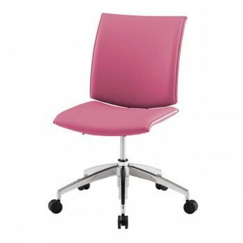 藤沢工業 TOKIO ミーティングチェア FMP-5F-S ピンクローズ ヌノ