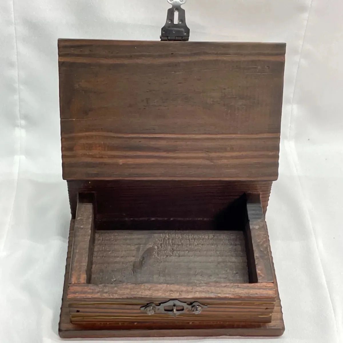 アンティーク 小物入れ 木箱 ブックボックス 本型 ヴィンテージ - メルカリ