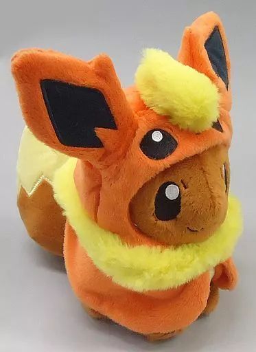 ポケモンセンター限定 ブースターポンチョのイーブイ ぬいぐるみ 美品 ポケモンセンター限定 ブースターポンチョのイーブイ ぬいぐるみ