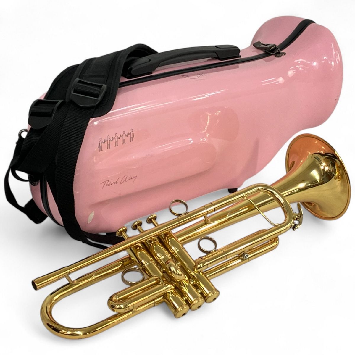 YAMAHA YTR-4325Gトランペット 純正ケース・マウスピース2本付き