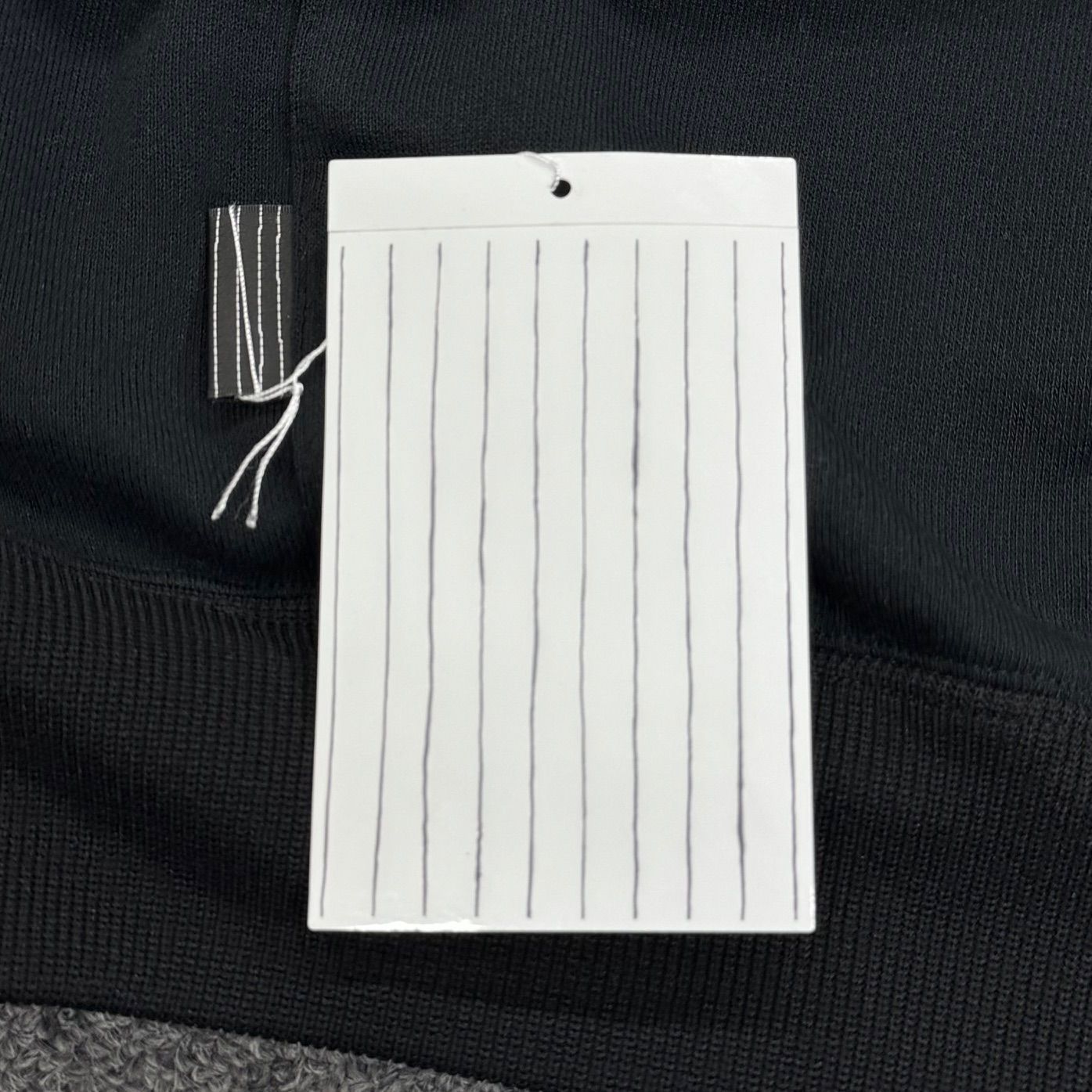 【新品級】S.F.C 25SS スウェットカーディガン XL ブラック Stripes For Creative - S.F.C 25SS エスエフシー SWEAT