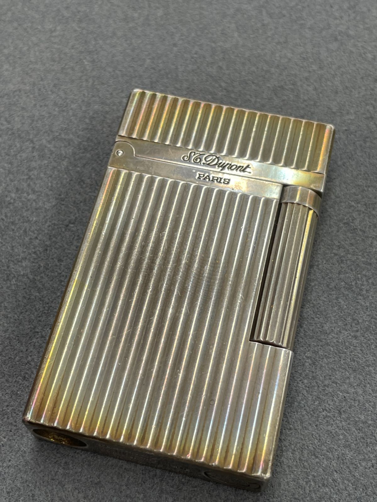 D【ヴィンテージ】DUPONT 購入 デュポン ライター シルバー 高級