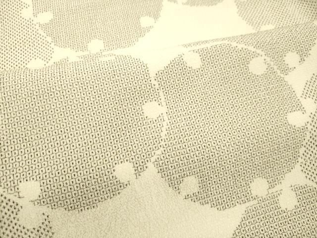 平和屋着物●本塩沢　110亀甲　雪輪文　正絹　逸品　DAAS2319tw 平和屋着物○本塩沢 110亀甲 雪輪文 正絹 逸品 DAAS2319tw - メルカリ