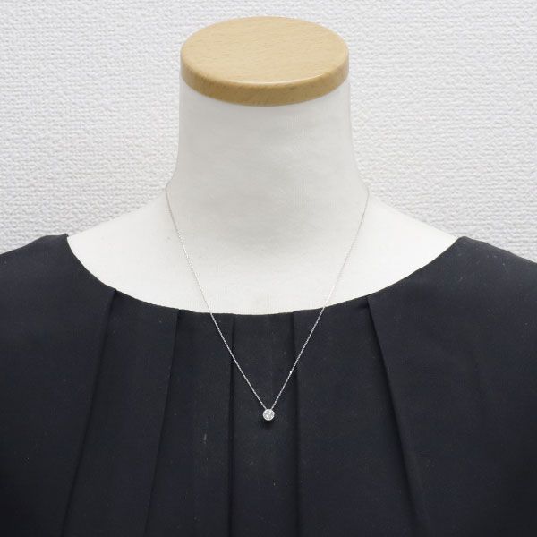 未使用品 pt950 ダイヤモンド ペンダント pt850ネックレス 新品 Pt950/ Pt850 ダイヤモンド ペンダントネックレス 0.433ct