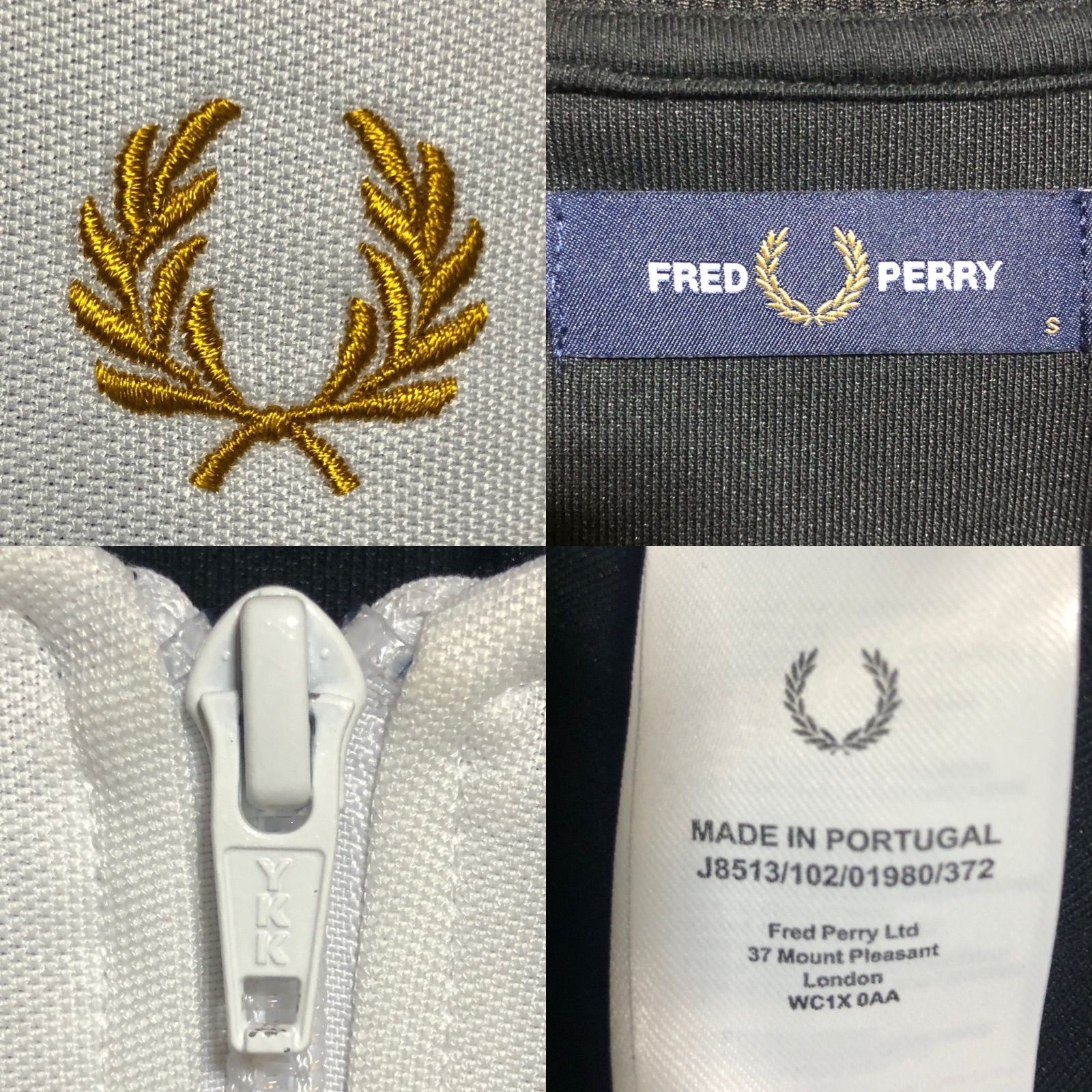美品⭐️Fred Perry トラックジャケット/ジャージ 刺繍月桂樹