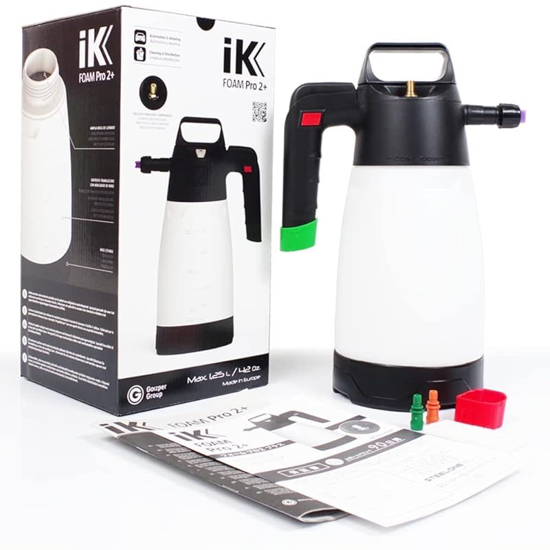 日本正規品 Goizper Group IK Sprayers iK Foam PRO 2 アイケイ フォームプロ2プラス ポンプスプレー 蓄圧式スプレー 噴霧器 洗車 日本語説明書 書付 0