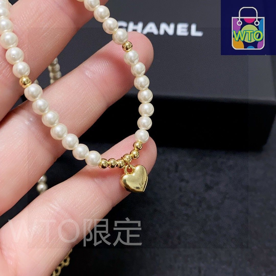 今季コレクションモデル着用♪ CHANEL パールネックレス 今日特価】Chanel 最新モデル パールネックレス 送料無料！在庫