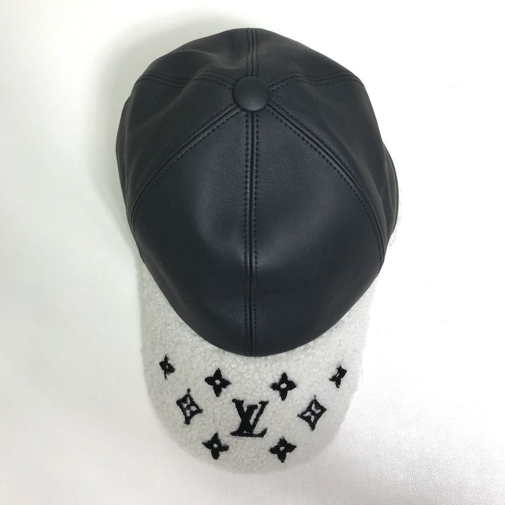 (専用出品)ルイ・ヴィトン ブラック モノグラム キャップ LOUIS VUITTON (ルイヴィトン) プレイ フラワー キャップ 帽子