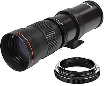 JINTU 420-800mm f/8.3 HD マニュアルフォーカス望遠ズーム レンズにとってニコン一眼レフデジタルカメラレンズD5600 JINTU 420-800mm f⁄8.3 HD マニュアルフォーカス望遠ズーム レンズ