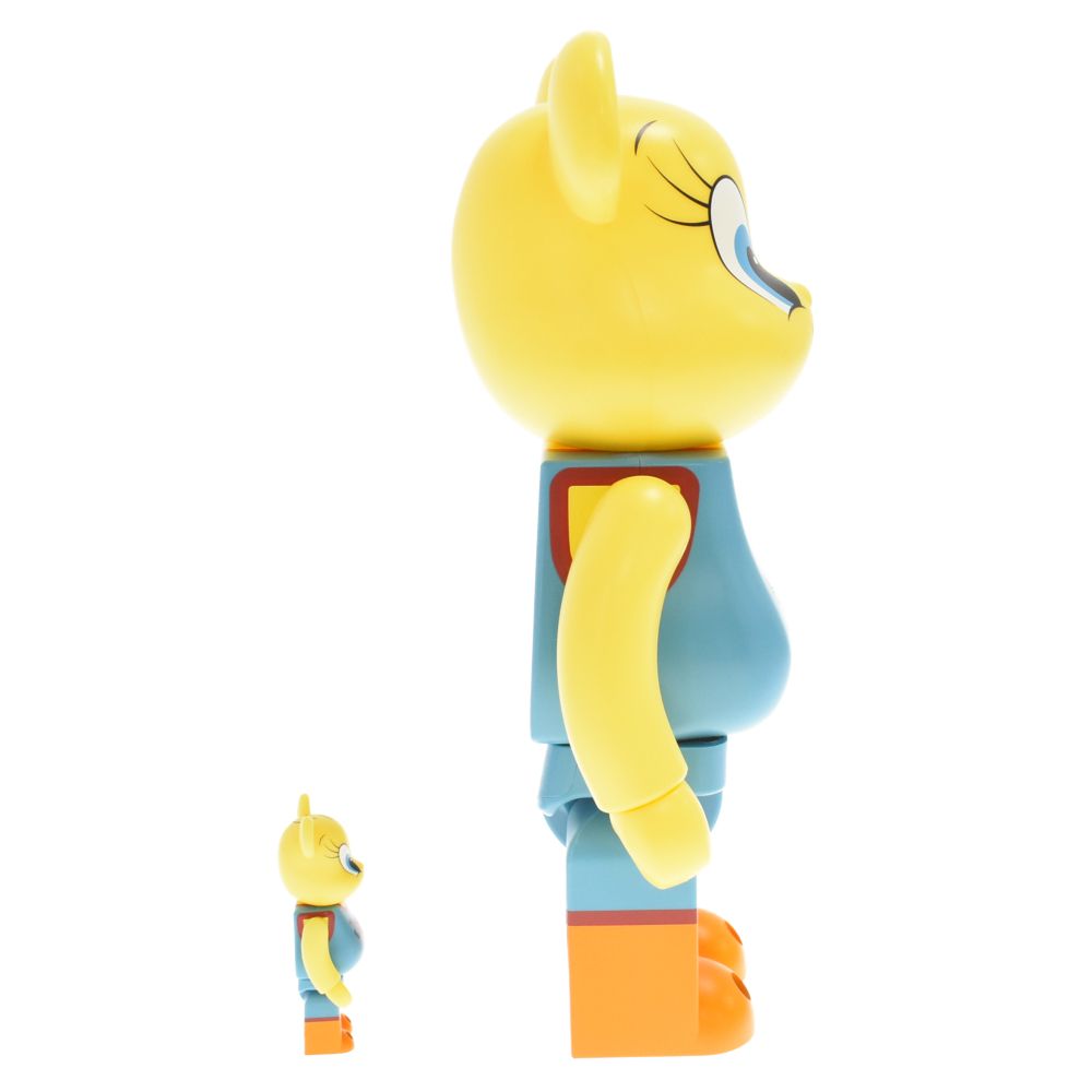 MEDICOM TOY - MEDICOM TOY メディコムトイ ×SPACE JAM TWEETY BE@RBRICK 100%&400% スペースジャム トゥイーティー ベアブリック フィギュア イエロー/ブルー MEDICOM TOY (メディコムトイ) ×SPACE JAM TWEETY BE@RBRICK 100
