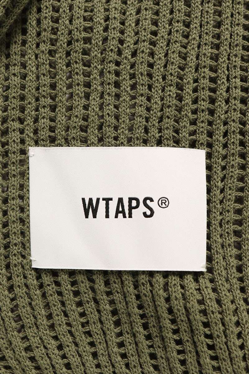 ダブルタップス 25SS 251FZDT-KNM02 半袖シアーニット メンズ 1